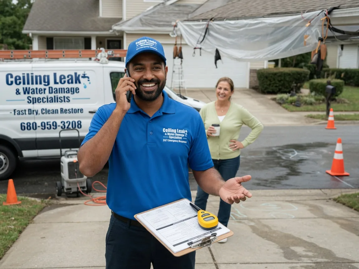 Ceiling Leak Cleanup Maunie, IL FAQs