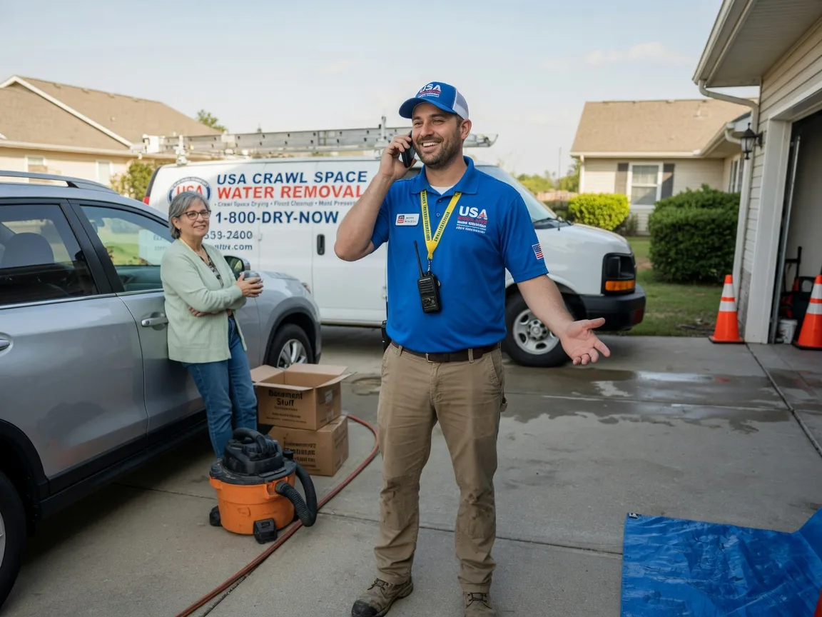 Crawl Space Water Removal Maunie, IL FAQs